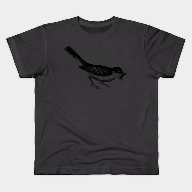 Vintage bird retro design Kids T-Shirt by AltrusianGrace